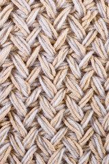 Abstract background knitted cloth pattern closeup