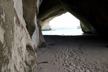 Cathedral Cave - Coromandel Peninsula - New Zealand