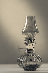 Vintage oil lamp