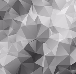Grey and white triangular modern background