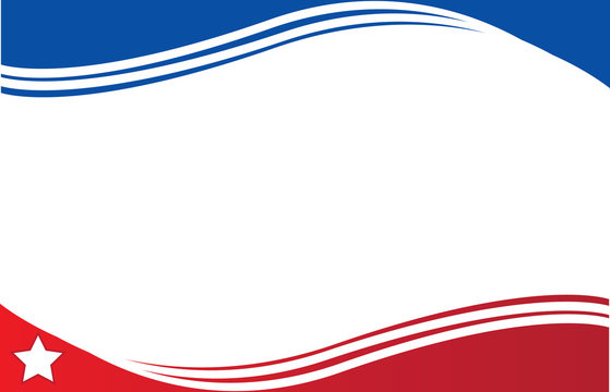 Cuba Flag Postcard Border