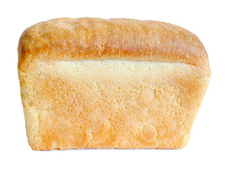 A loaf of white bread