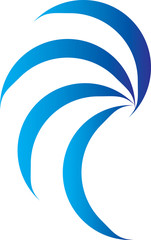 Blue Swirl Corporate Logo