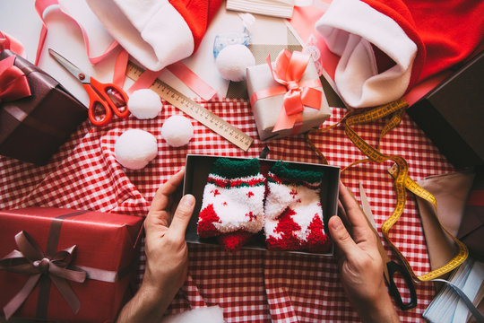 Wrapping Gifts.