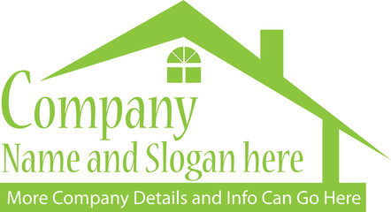 Real Estate Logo Green