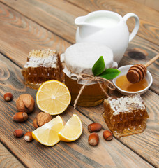 honey and lemon
