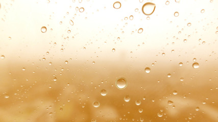 Close-up of water drops on glass surface as background