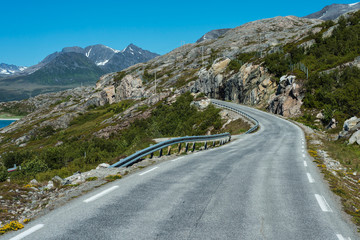 Route 862 in Troms, Northern Norway