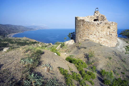 Tower Chaban Kale and Cape Agira.