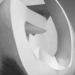 modern fountain sculpture