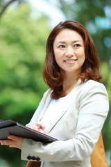 Fototapeta premium ビジネスウーマン