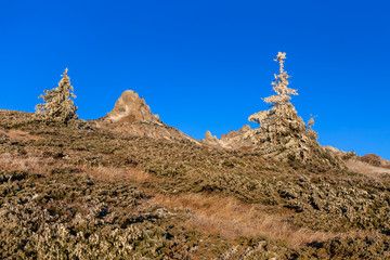 sunrise on the mountain