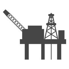 Oil platform icon