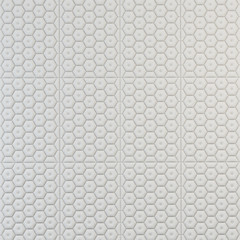 Decorative pattern of white leather