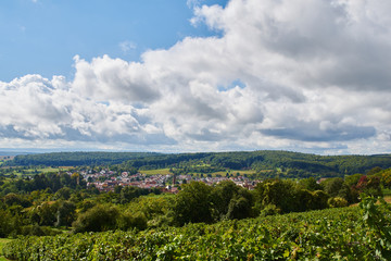Ausblick auf Bruchsal-Obergrombach