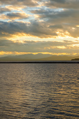 Sunset at the beach