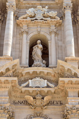The Cathedral  (Duomo) of Syracuse