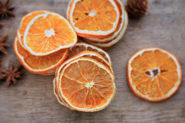 dries orange aroma spices