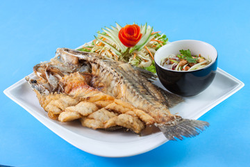 Thai food style: Fried fish