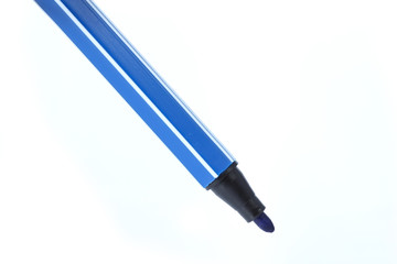 Marker pens isolated on white background