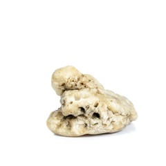 stones isolated on white background. Natural minerals