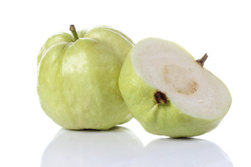 guava isolated on white background