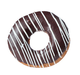 donut on white background