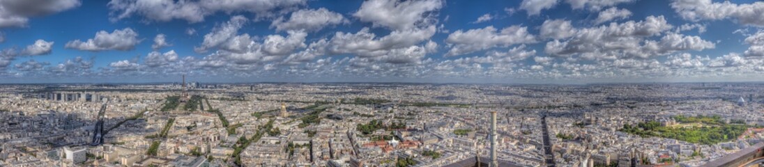 Fototapeta na wymiar Paris from Montparnasse Tower