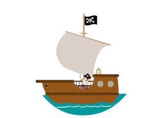 statek piracki © monikakosz