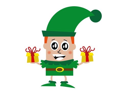 Elfy,Krasnale,Boże Narodzenie