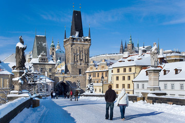 Prague castle and Charles bridge, Prague (UNESCO), Czech republic