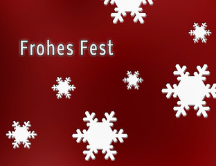 Frohes Fest Hintergrund