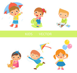 Kids vector