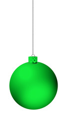 Green Christmas Ball