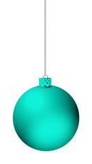 Blue Christmas Ball