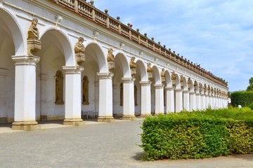 Obraz premium Flower Garden in Kromeriz 