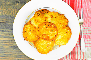 Fried Potato Pancakes. Belarusian and German Cuisine