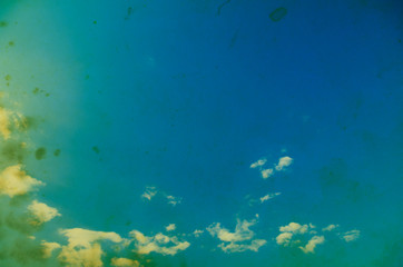 Fototapeta na wymiar Grunge image of sky background.
