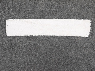 new white line on the road texture