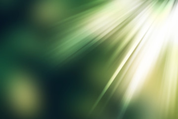 abstract natural blur background,  Asymmetric light rays