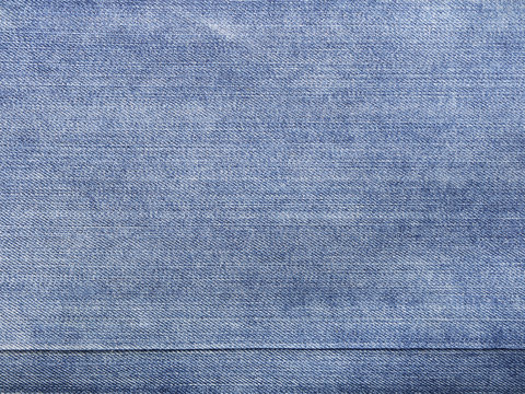 Worn blue denim jeans texture, background