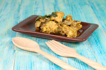 spicy chicken curry