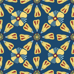 Vector Seamless Floral Pattern