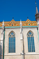Obraz premium St. Matthias church in Budapest, Hungary. 