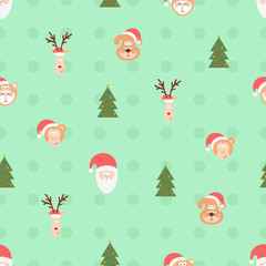 Christmas team pattern
