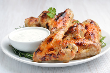 Fried chicken wings