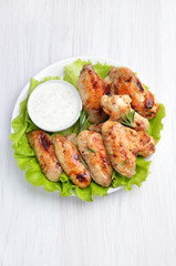 Fried chicken wings