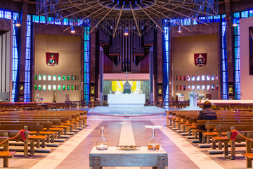 Liverpool Metropolitan Cathedral inside A