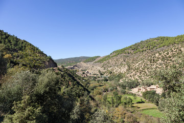 Berber villages at the Atlas mountains of Morocco