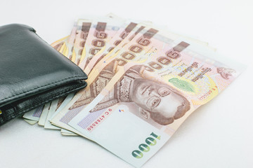 Thai money in one thousand